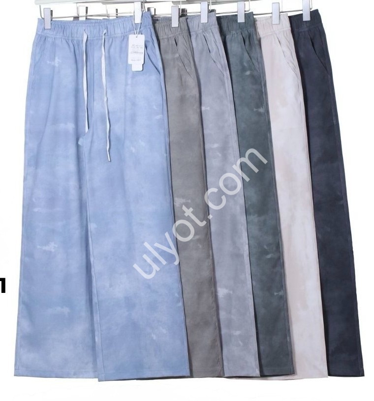 БРЮКИ (3XL-6XL) ПРЯМОЙ МИКС 4131