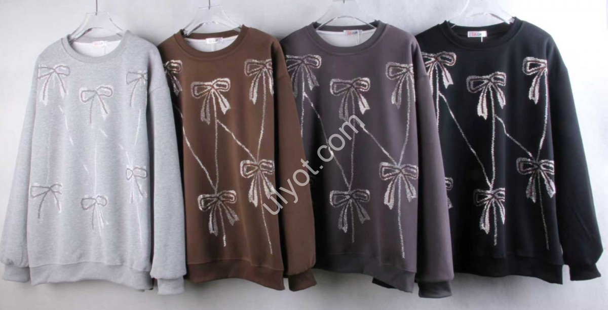 СВІТШОТ JJF (OVERSIZE 48-52) КАМІННІ МІКС 2601