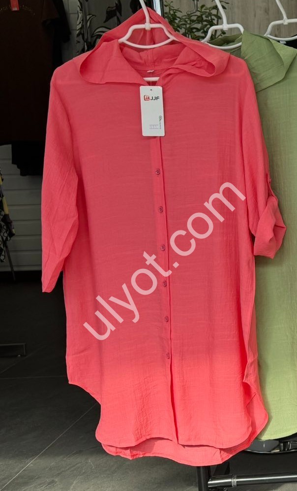 БЛУЗКА JJF (XL-4XL) БІЛИЙ 151