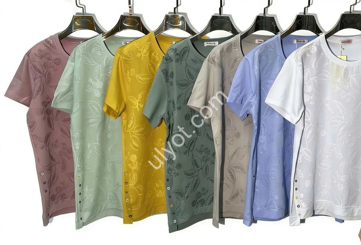 ФУТБОЛКА (2XL-5XL) Зелений 8833