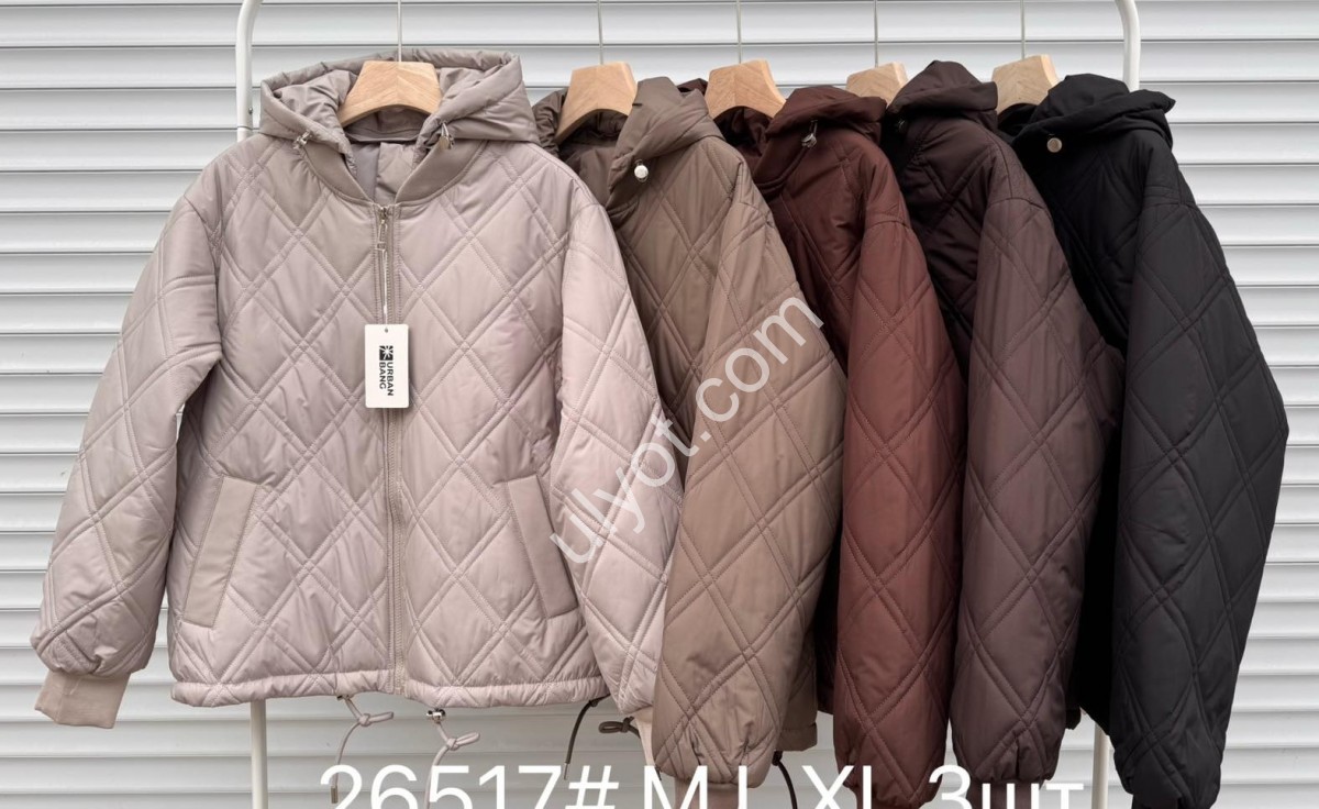 КУРТКА (M-XL) ЧЕРНЫЙ 26517