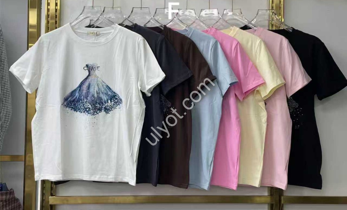 ФУТБОЛКА (ONE SIZE 55-56) МІКС LT5646