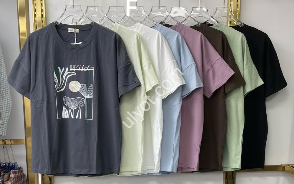 ФУТБОЛКА (ONE SIZE 62-64) МИКС LT6412