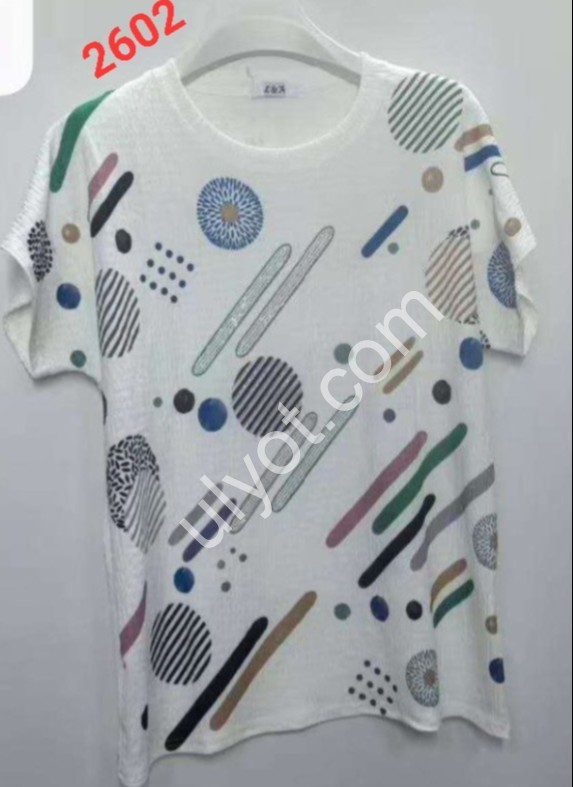 ФУТБОЛКА (ONESIZE 50-56) МІКС 2602