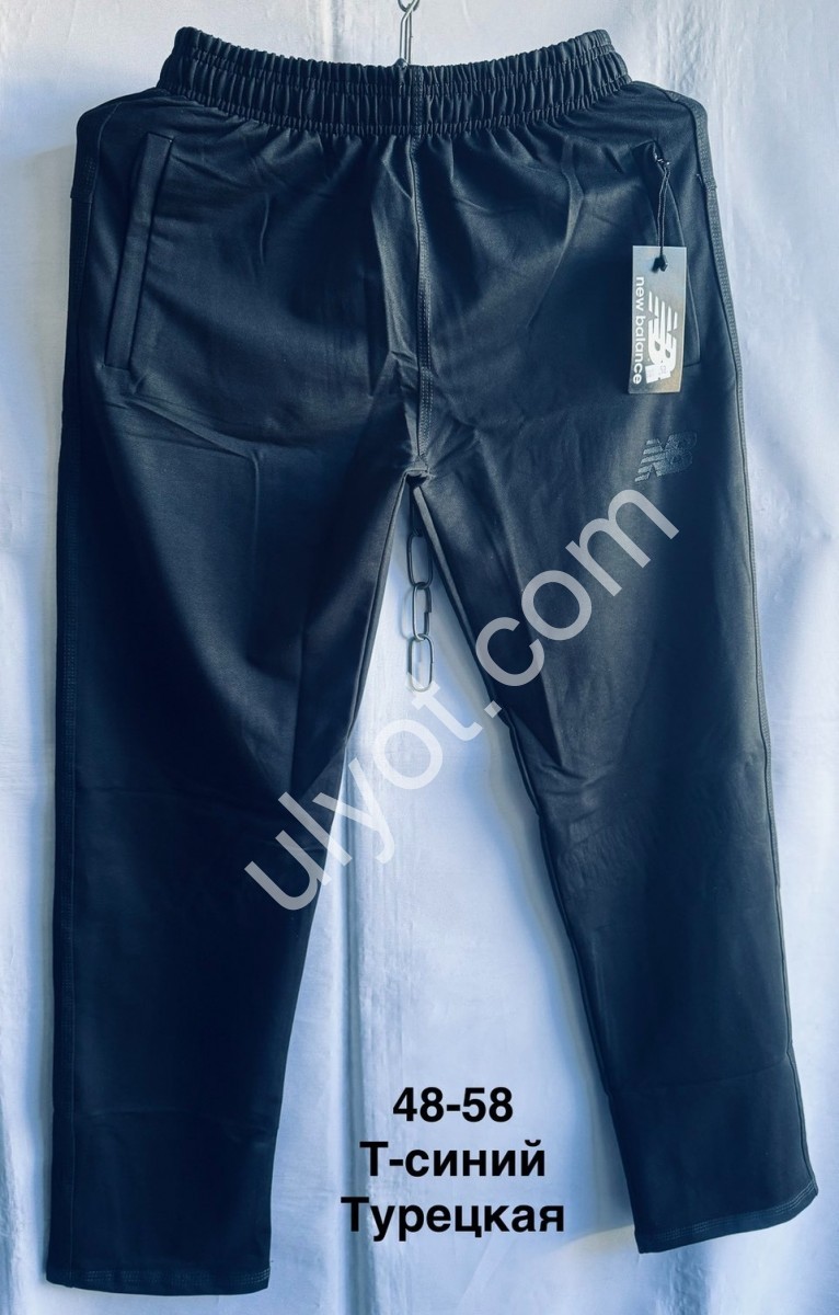 СПОРТ.ШТАНЫ NB02 (48-58) ПРЯМОЙ Т.СИНИЙ 