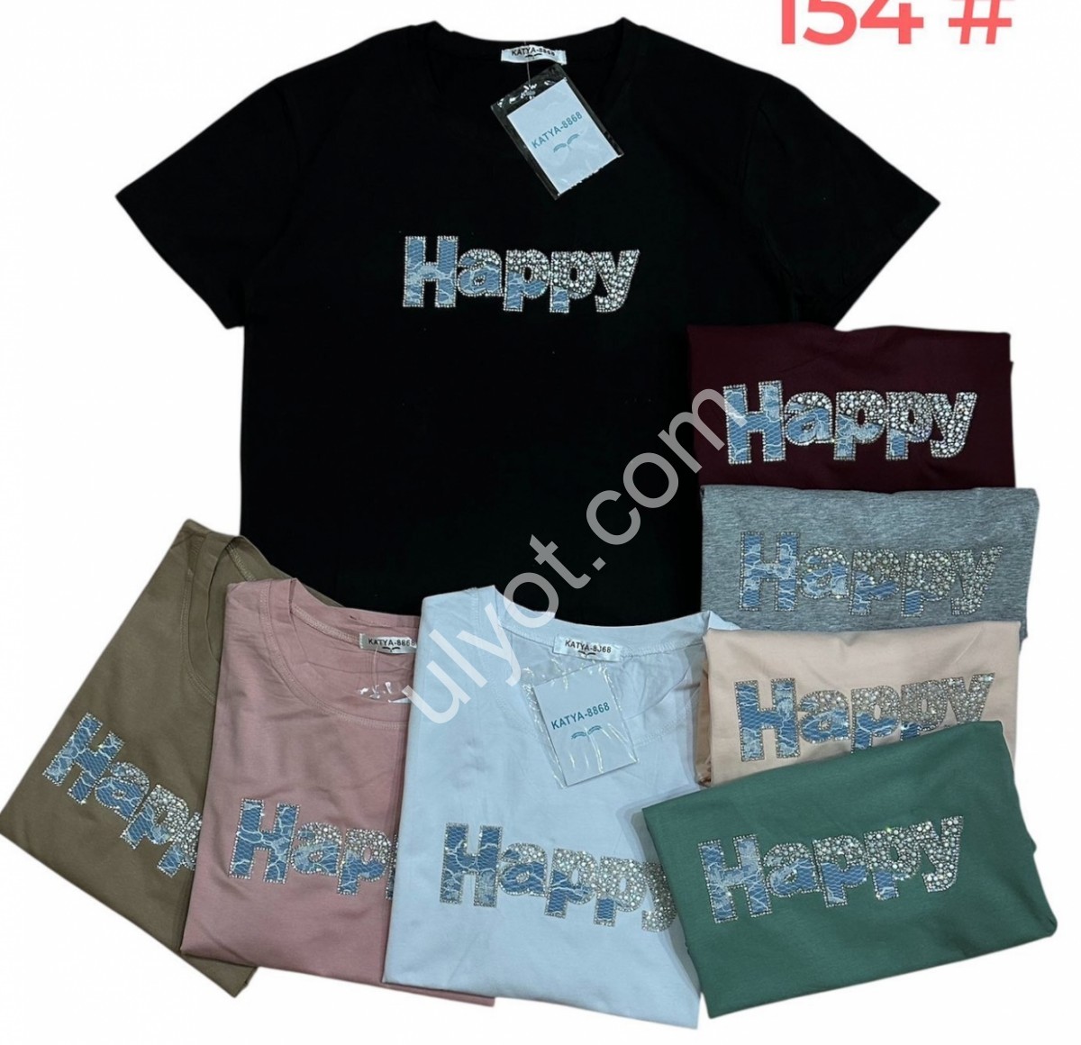 ФУТБОЛКА (ONESIZE 46-50) МІКС 154