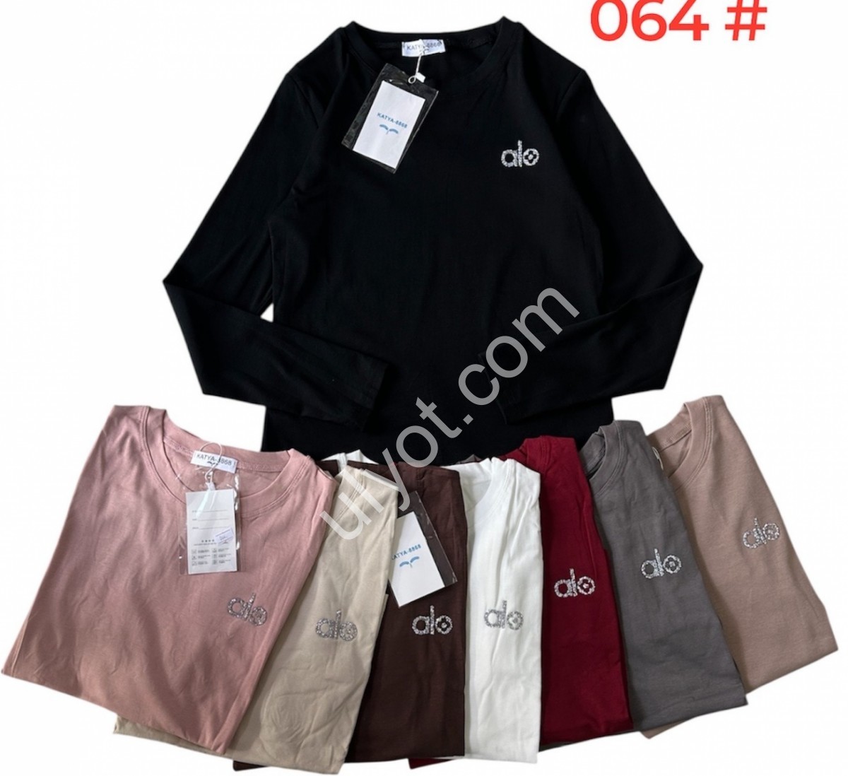 ЛОНГСЛІВ (ONESIZE 42-48) МІКС 064