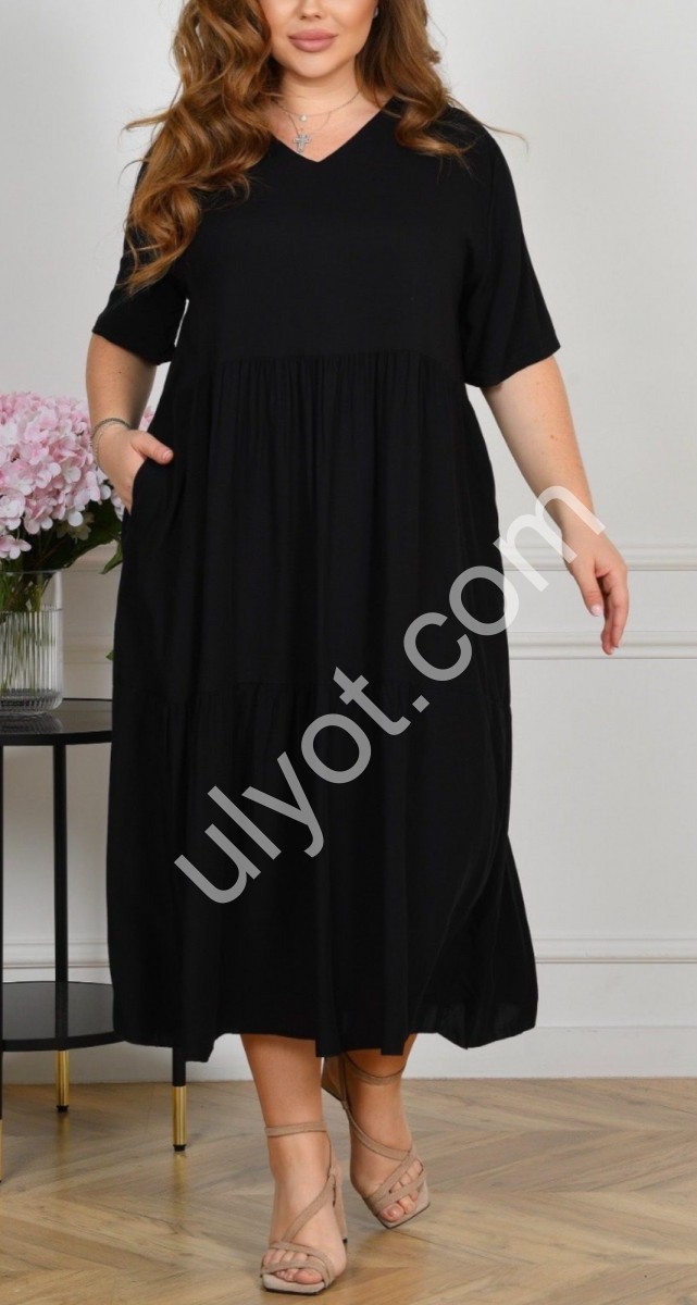 ПЛАТЬЕ (ONE SIZE 60-64) МИКС 2111