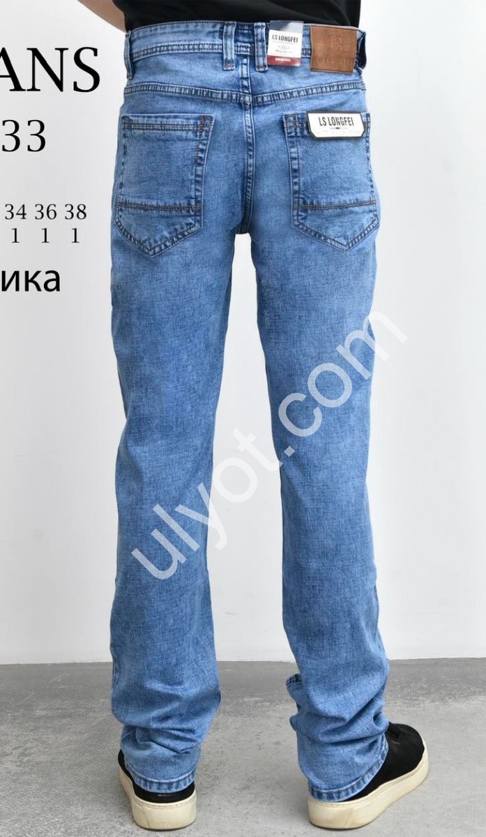 ДЖИНСИ LS JEANS (29-38) СИНІЙ 373