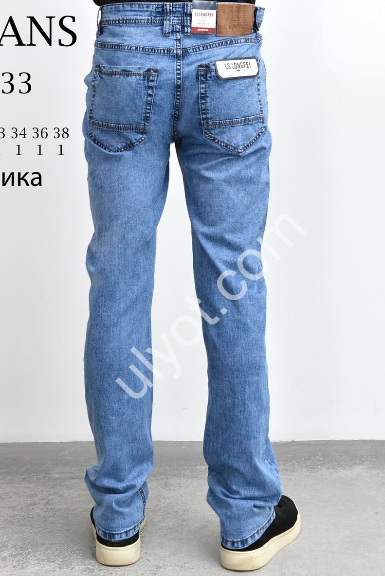 ДЖИНСИ LS JEANS (29-38) СИНІЙ 803