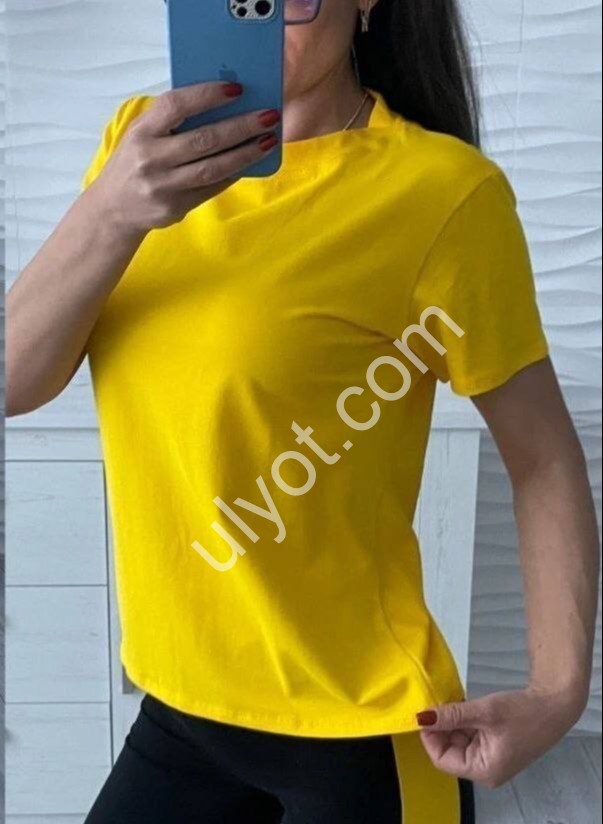 ФУТБОЛКА (42-50) Жовтий 2437