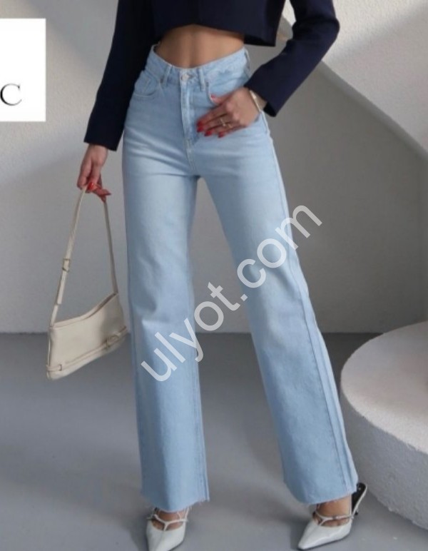 ДЖИНСЫ ZEO BASIC (34-42) ГОЛУБОЙ 5303