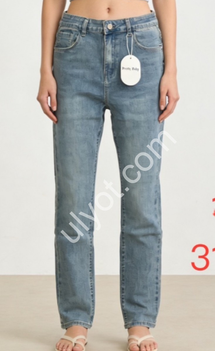 ДЖИНСЫ PRETTY BABY (31-38) СИНИЙ 146