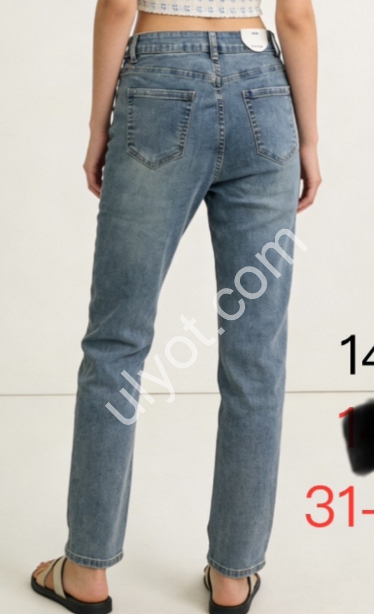 ДЖИНСЫ PRETTY BABY (31-38) СИНИЙ 146