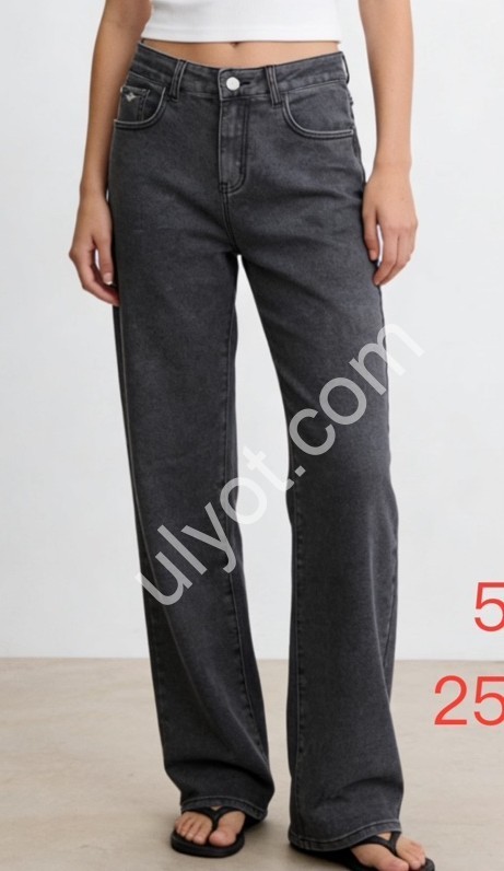 ДЖИНСЫ NEW JEANS (25-30) ГРАФИТ 540