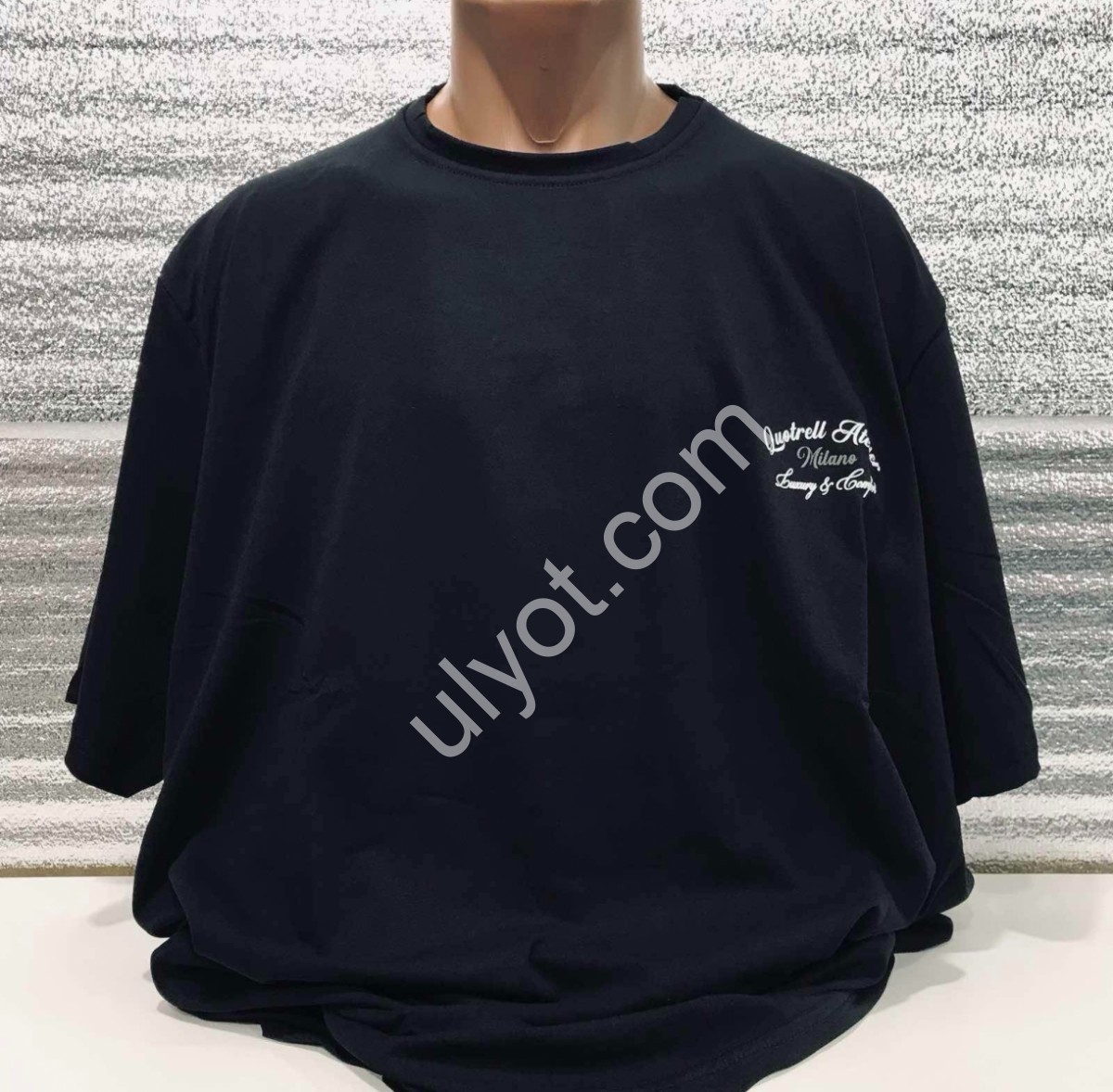 ФУТБОЛКА STRONGMAN (7XL-10XL) MILANO ЧЕРНЫЙ 