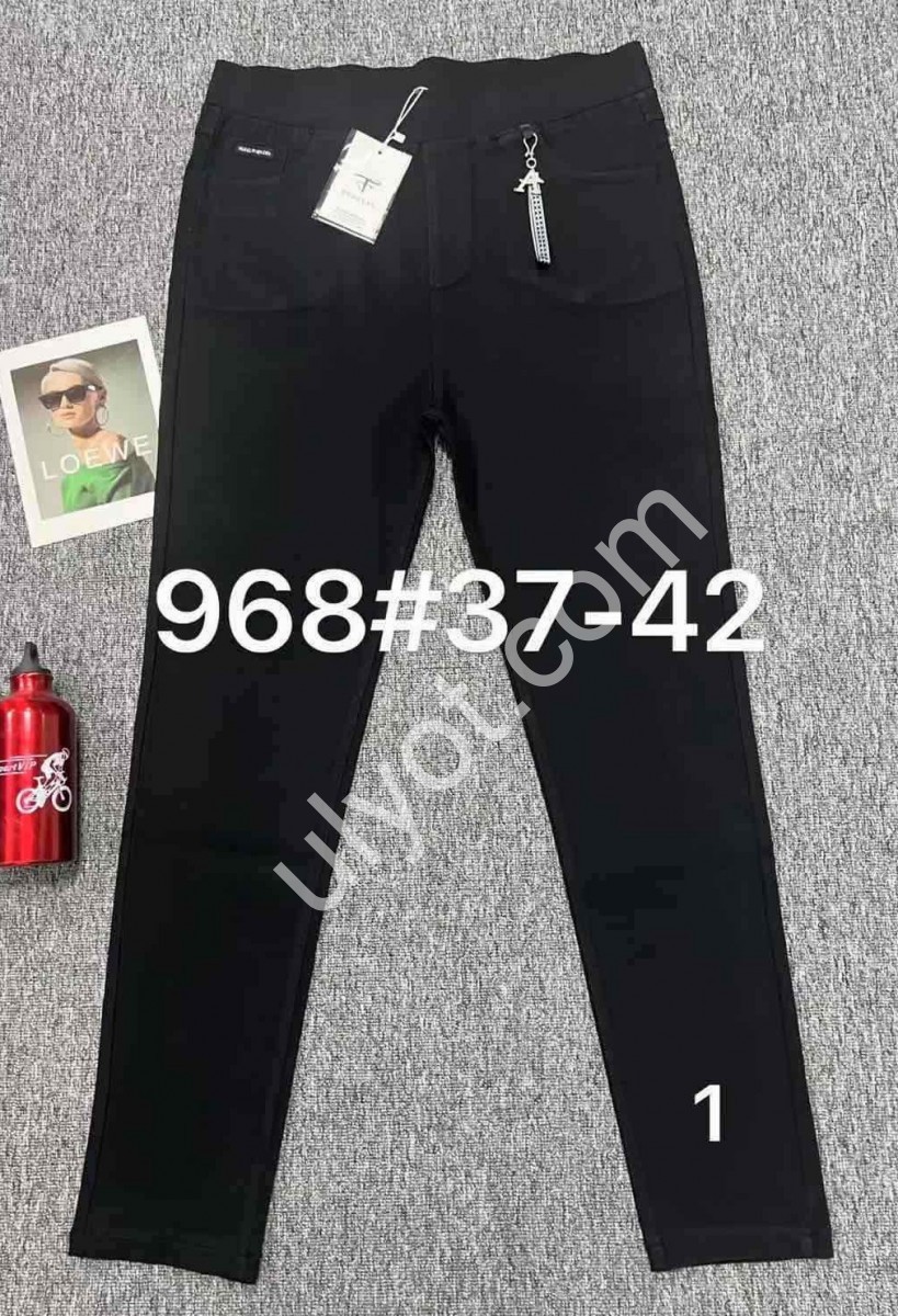 ДЖИНСИ (37-42) ЧОРНИЙ 968