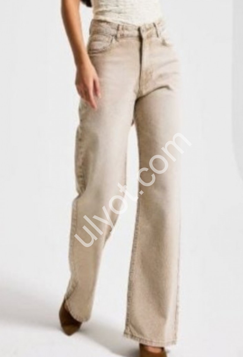 ДЖИНСЫ IT'S BASIC (34-42) ПЕСОК 2478/4s6/76