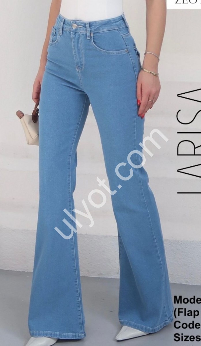 ДЖИНСЫ ZEO BASIC (34-42) СИНИЙ 5307