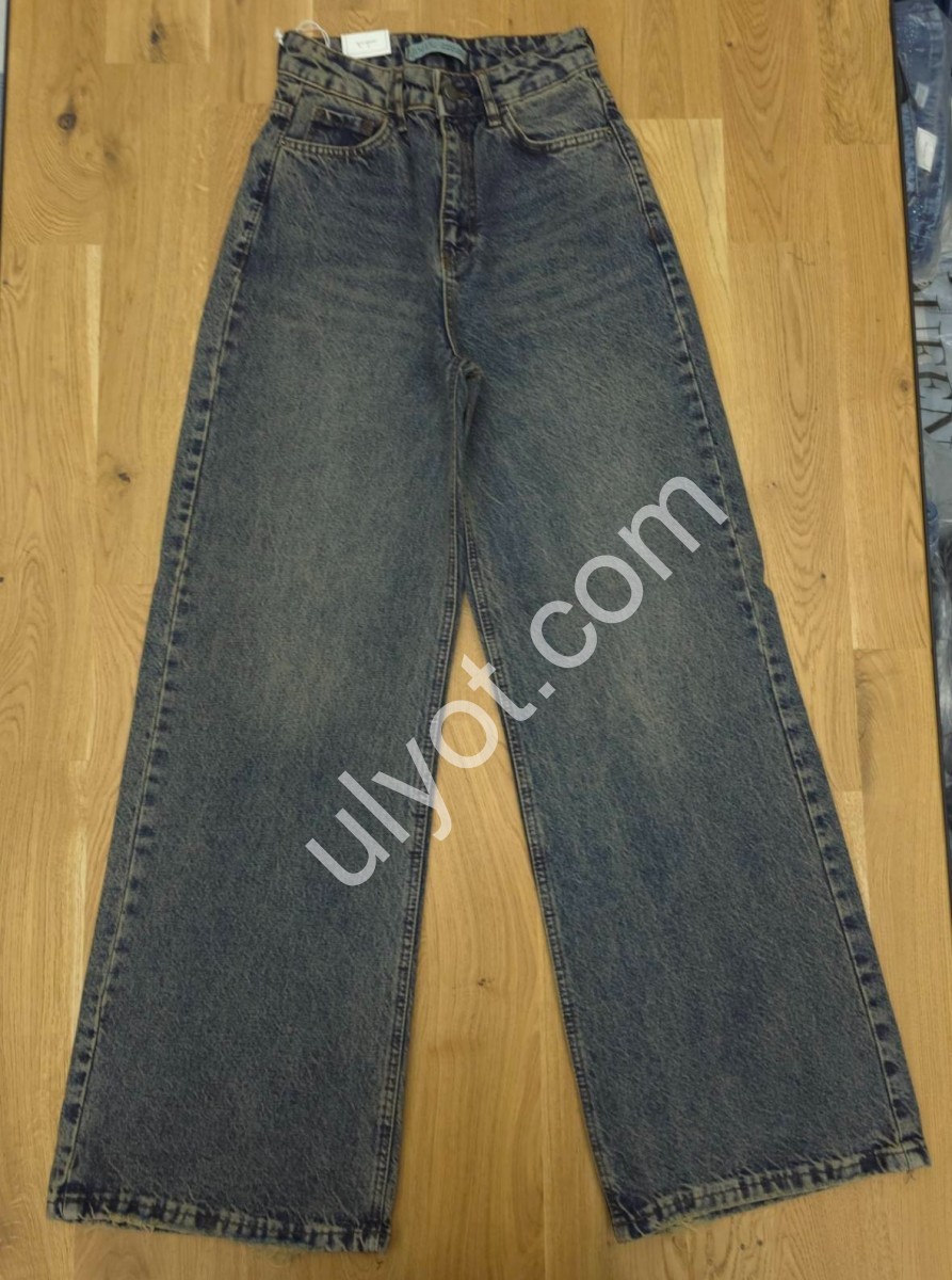 ДЖИНСЫ ELITE QUEEN (25-30) СЕРО-СИНИЙ 1312-203