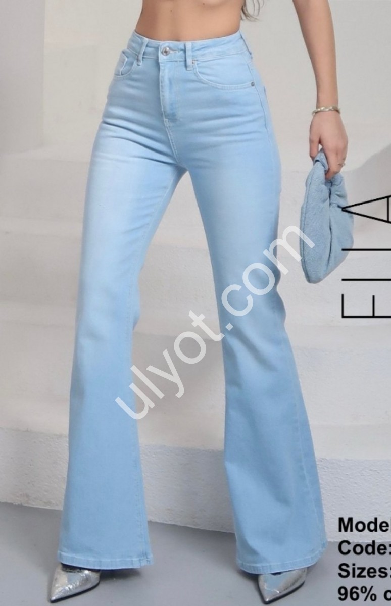 ДЖИНСИ ZEO BASIC (34-42) БЛАКИТНИЙ 5319