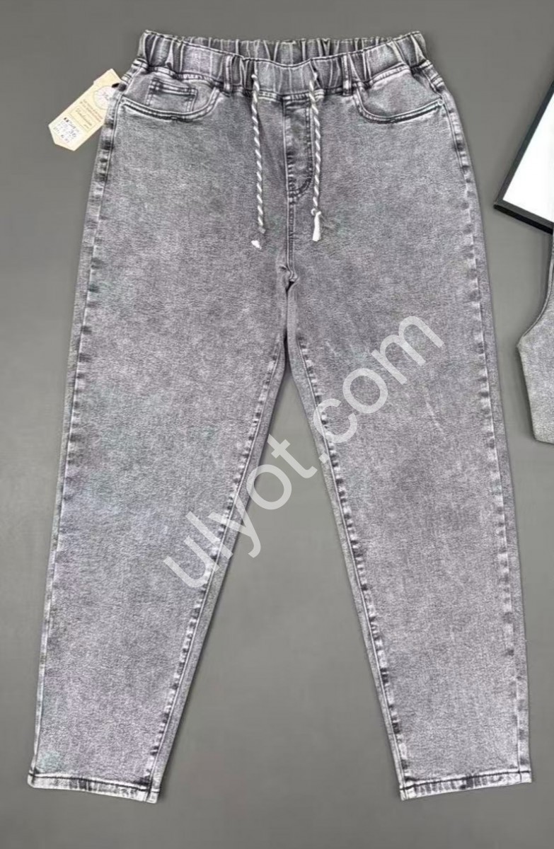 ДЖИНСЫ V&D (30-36) СЕРЫЙ 7044