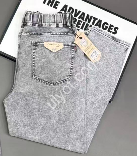 ДЖИНСЫ V&D (30-36) СЕРЫЙ 7044