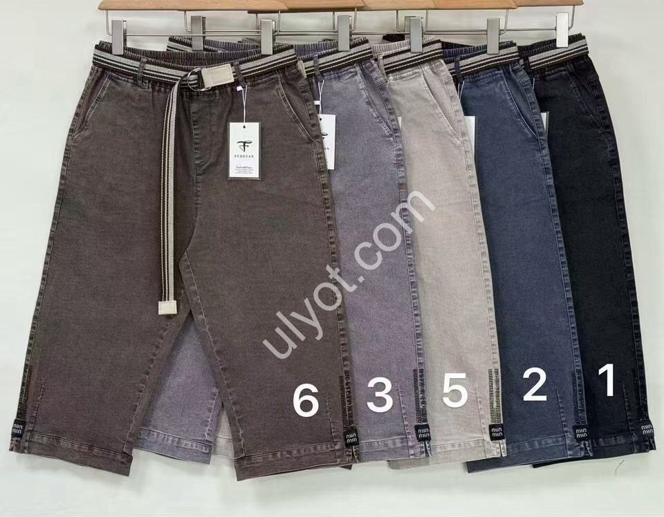 ШОРТИ (31-36) СІРИЙ 1215-3