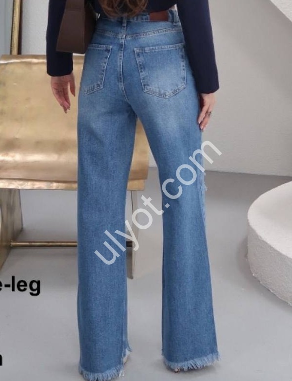 ДЖИНСЫ ZEO BASIC (34-42) ГОЛУБОЙ 5360