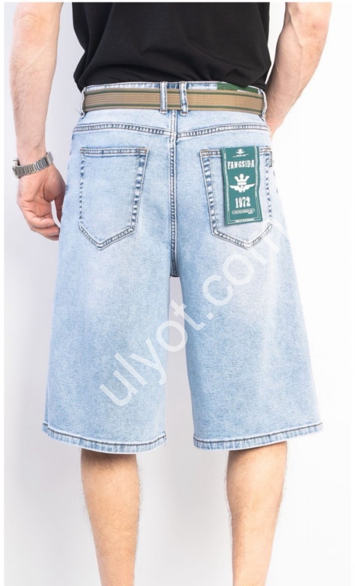 ШОРТЫ FANGSIDA (29-34) ГОЛУБОЙ 7114