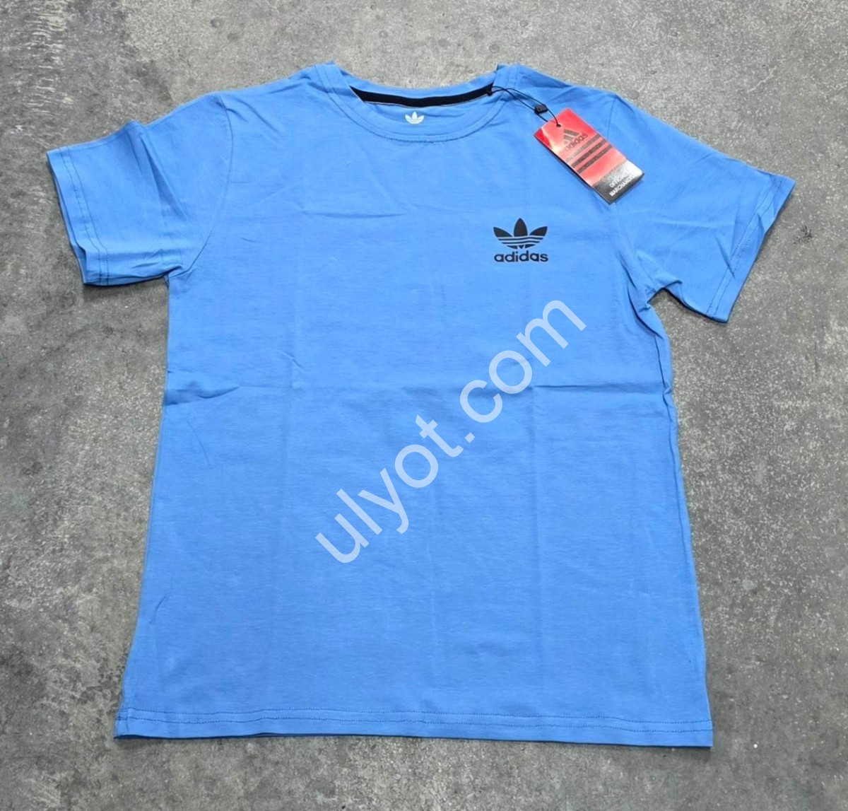 ФУТБОЛКА A01 (7-12 ЛЕТ) ГОЛУБОЙ 