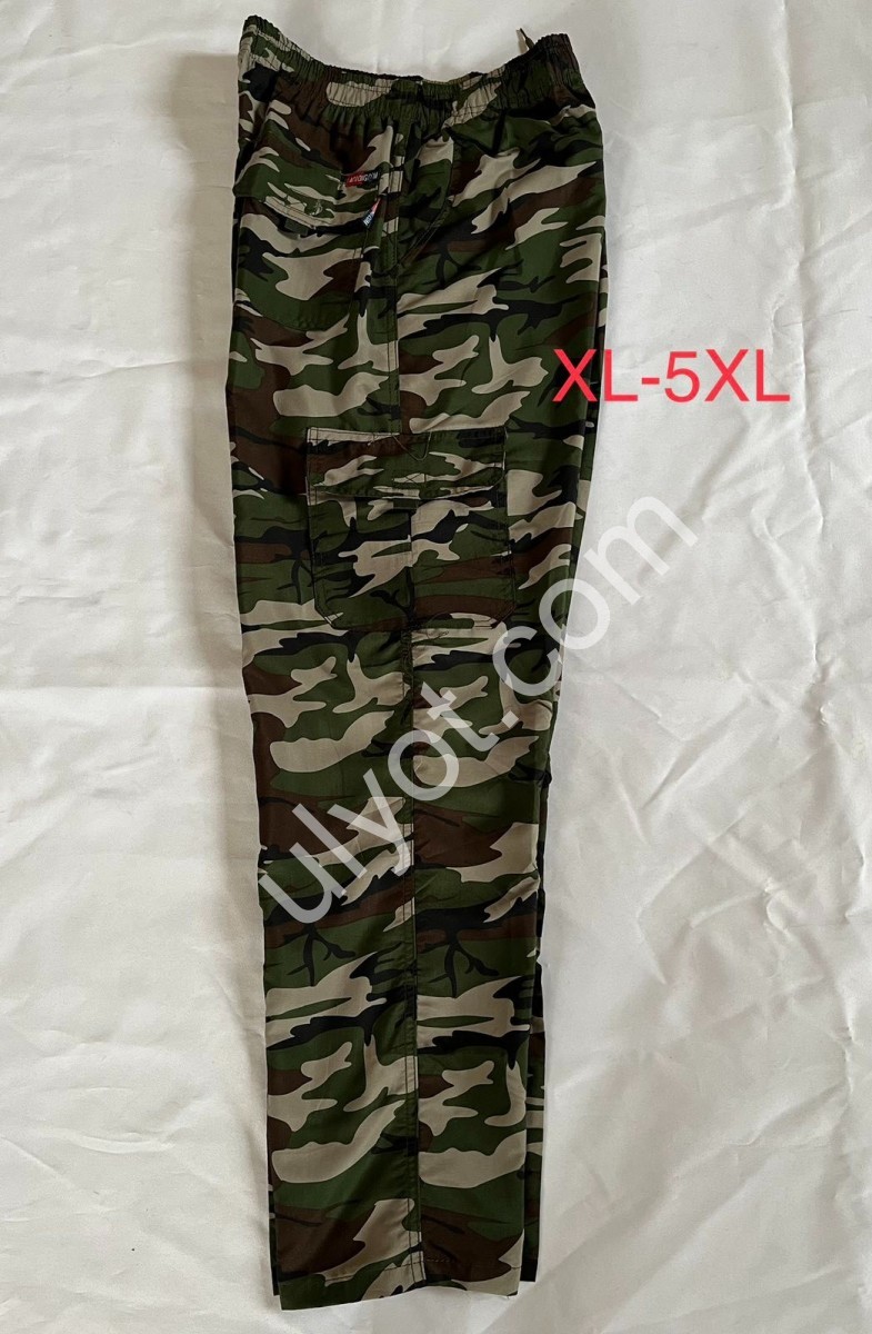 ШТАНЫ (XL-5XL) ПРЯМОЙ КАМУФЛЯЖ B30