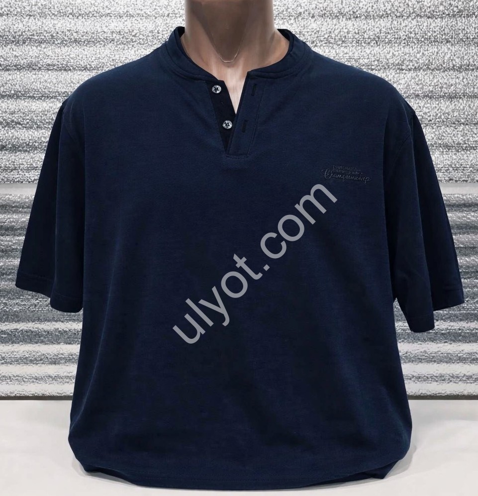 ФУТБОЛКА MADU (4XL-7XL) ЧОРНИЙ 1504