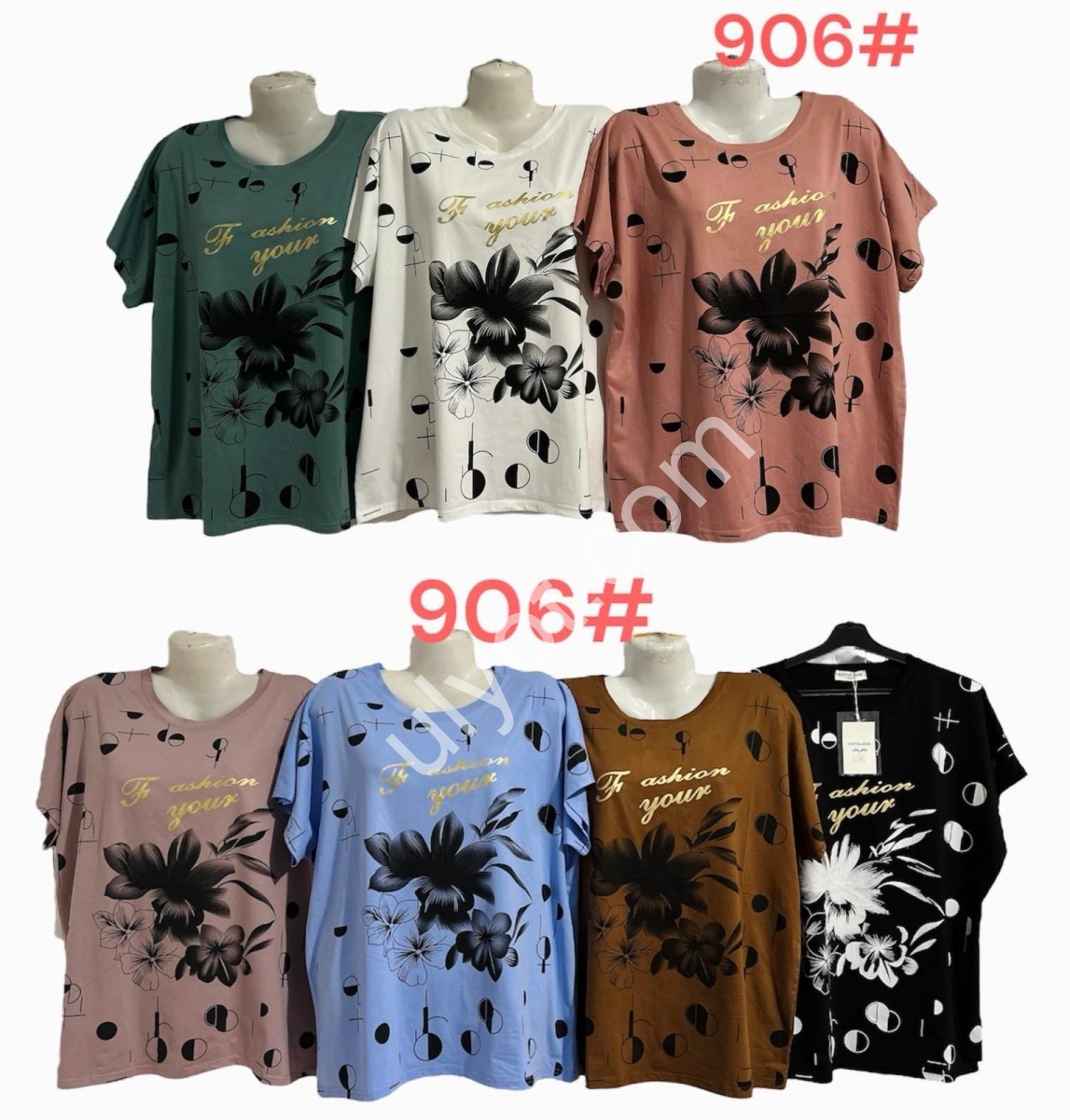 ФУТБОЛКА (ONESIZE 52-58) МИКС 906