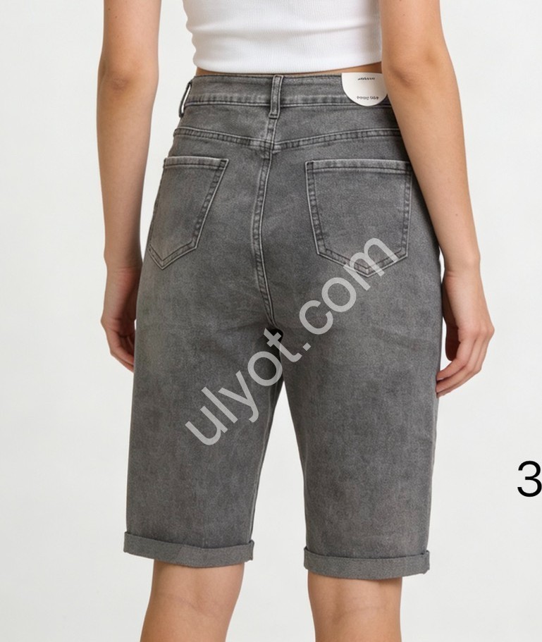 ШОРТЫ (31-38) СЕРЫЙ 159