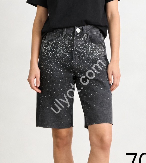 ШОРТЫ (26-31) Т.СЕРЫЙ 7003-1