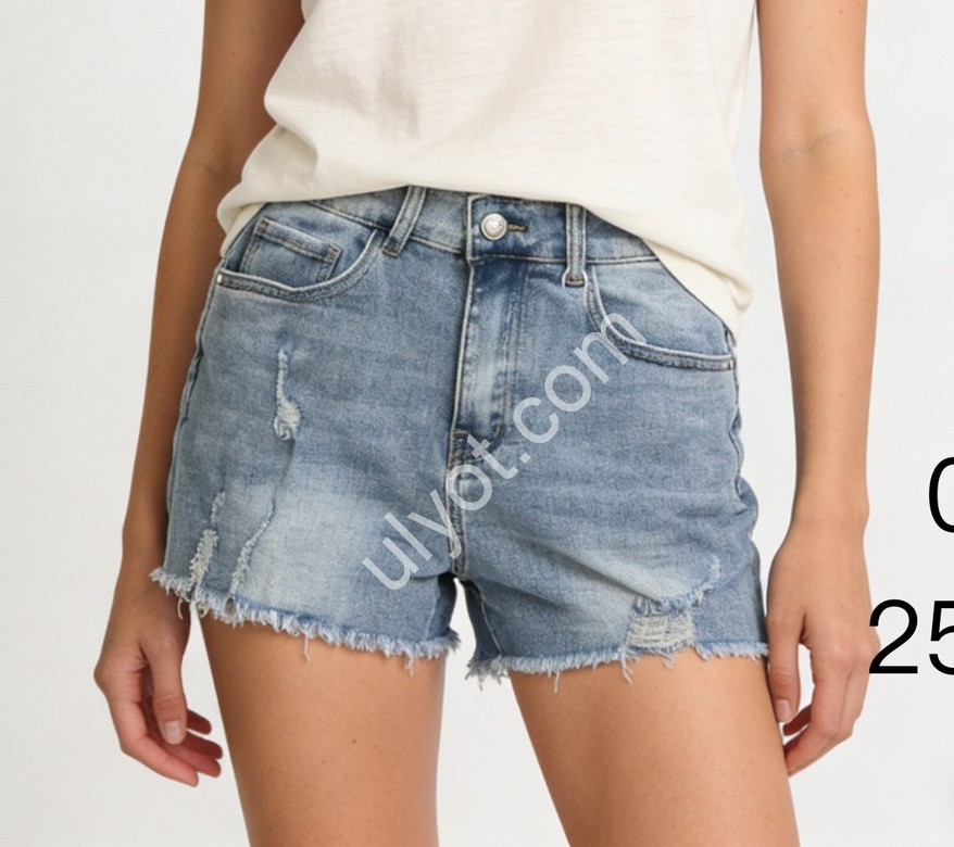 ШОРТЫ (25-30) СИНИЙ 060