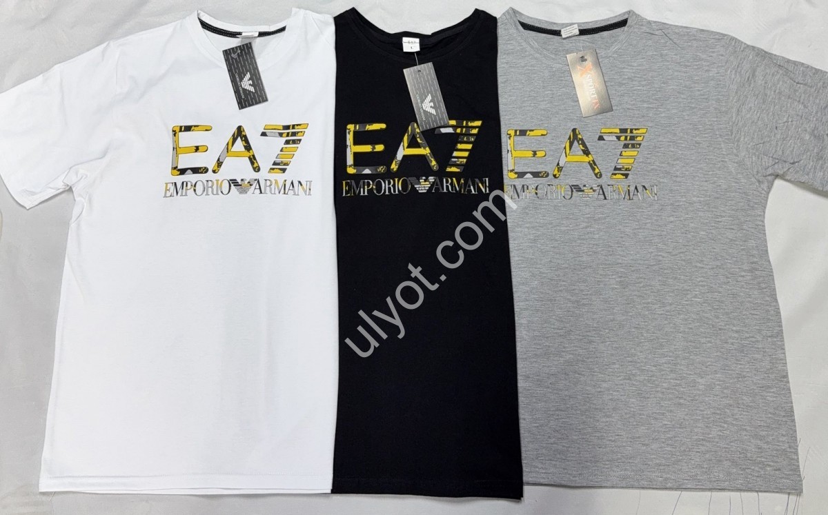 ФУТБОЛКА A07 (S-2XL) ЧЕРНЫЙ 