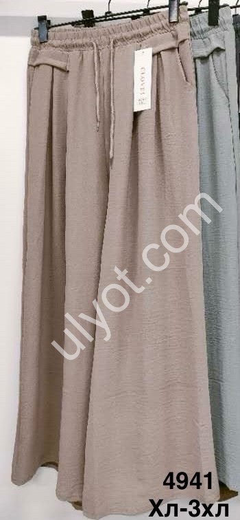 ШТАНЫ (XL-3XL) ПРЯМОЙ МИКС 4941