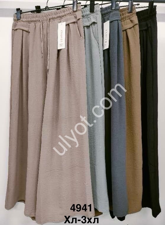 ШТАНЫ (XL-3XL) ПРЯМОЙ МИКС 4941