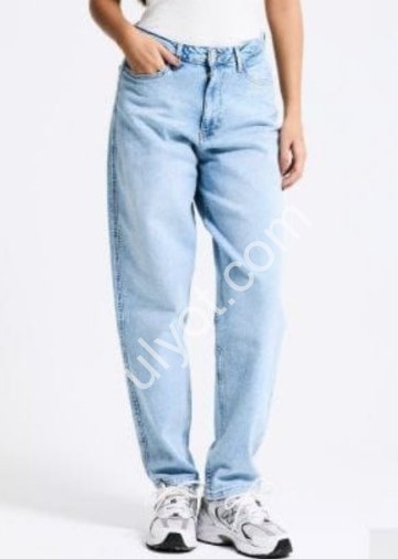 ДЖИНСИ IT'S BASIC (38-48) БЛАКИТНИЙ 4520/4s6/32