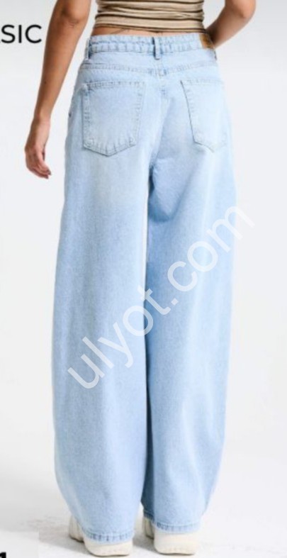 ДЖИНСИ IT'S BASIC (34-42) БЛАКИТНИЙ 3311/4s6/3