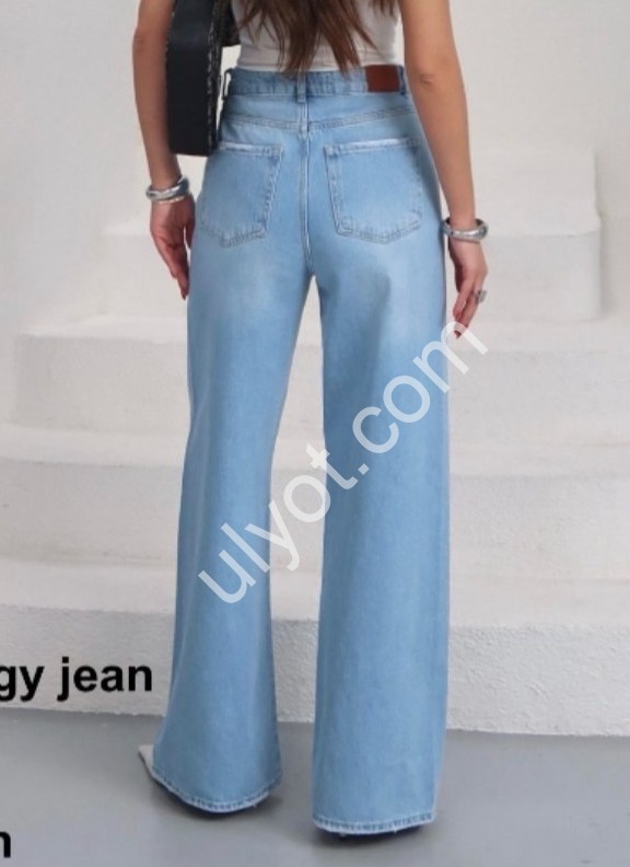 ДЖИНСЫ ZEO BASIC (34-42) ГОЛУБОЙ 5269