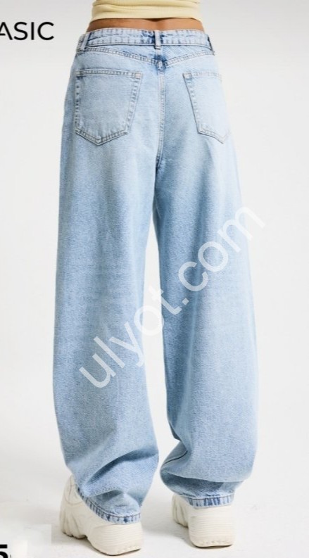 ДЖИНСИ IT'S BASIC (34-42) БЛАКИТНИЙ 4545/4s6/3