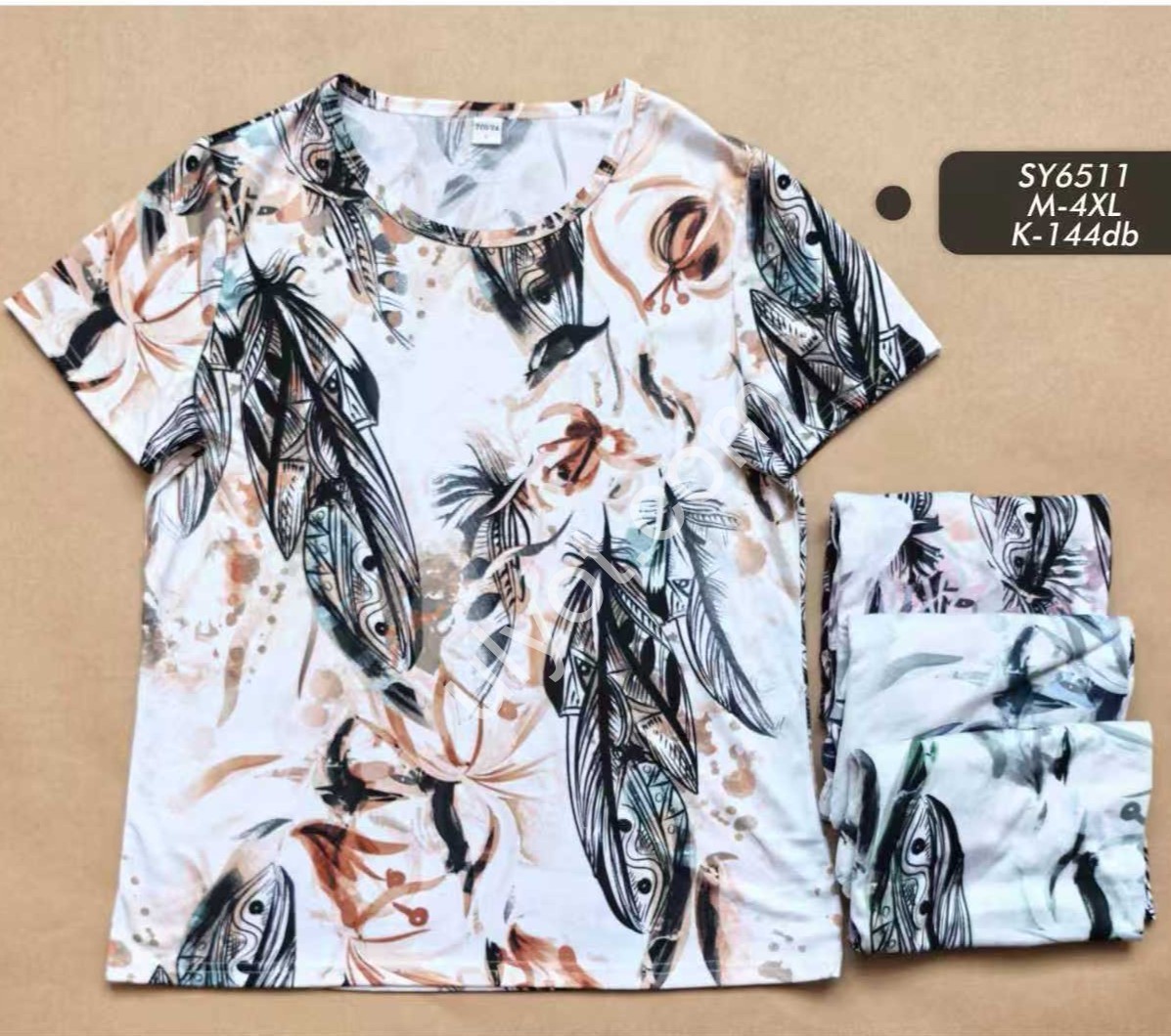 ФУТБОЛКА (M-4XL) МІКС 6511