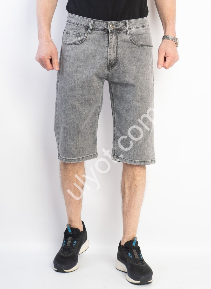 ШОРТЫ CAPTAIN (32-42) СЕРЫЙ 19208