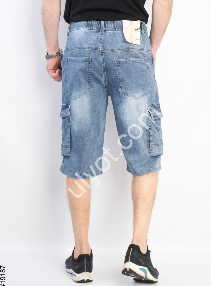 ШОРТЫ CAPTAIN (29-38) СИНИЙ 19187