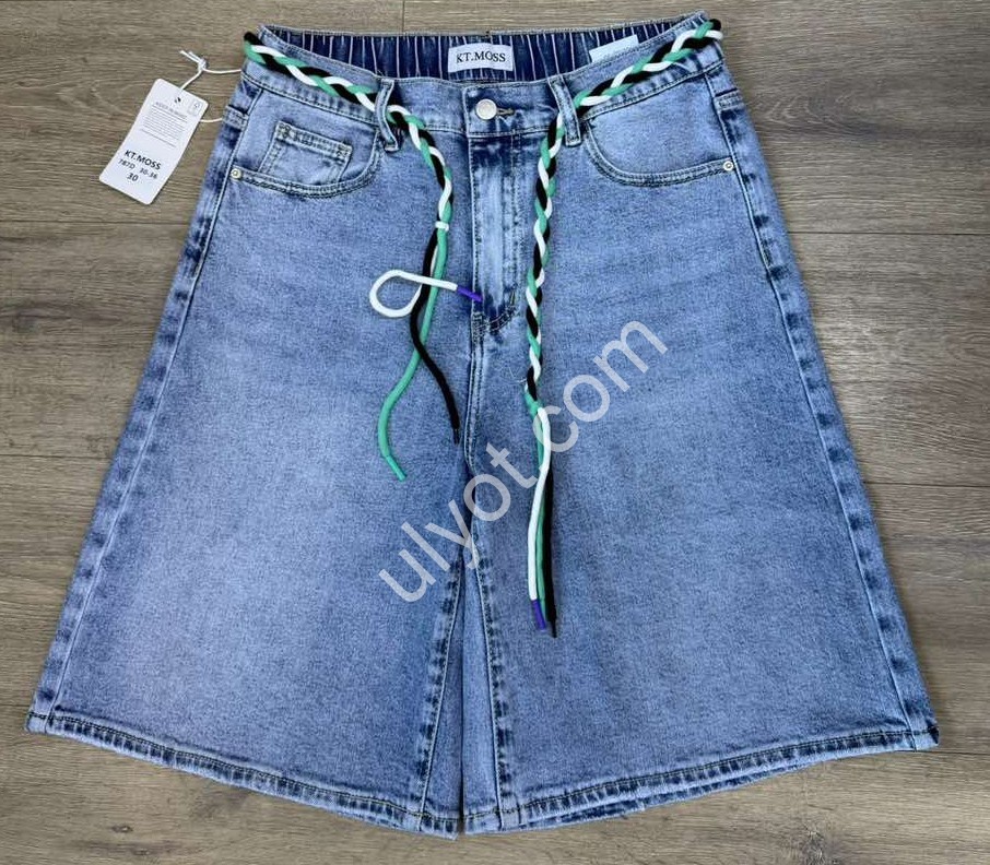 ШОРТИ KT.MOSS (30-36) БЛАКИТНИЙ 787