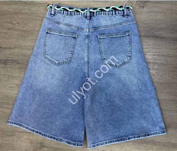 ШОРТИ KT.MOSS (30-36) БЛАКИТНИЙ 787