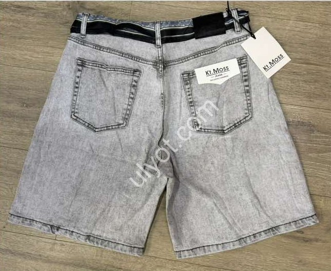 ШОРТЫ KT.MOSS (31-38) СЕРЫЙ 535